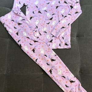 Wonder Nation Purple Halloween Pajama Set